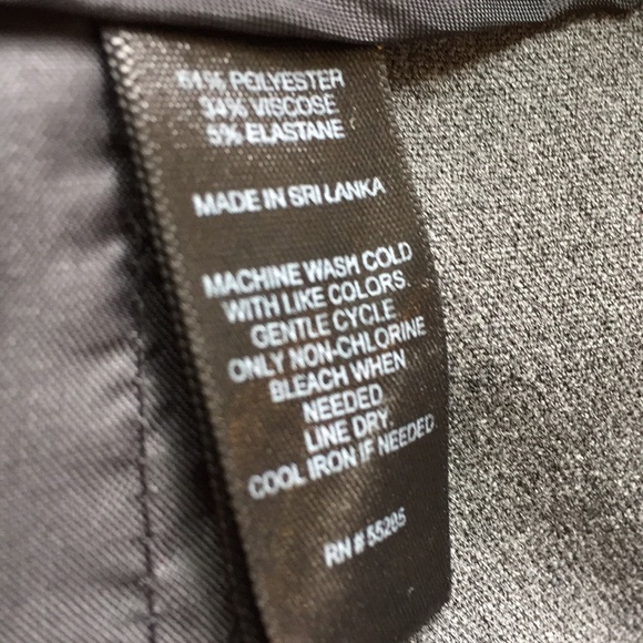 Express Editor LONG 35”inseam streamlined gray - Picture 4 of 8